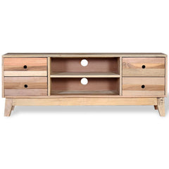 Solid Reclaimed Wood TV Cabinet