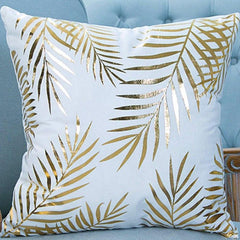 Gold Sparkle Print Cushions