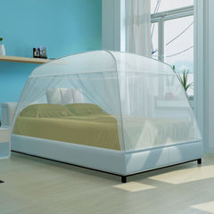 White Mongolia Net Mosquito Net - 2 Doors - 200 x 120 x 130 cm