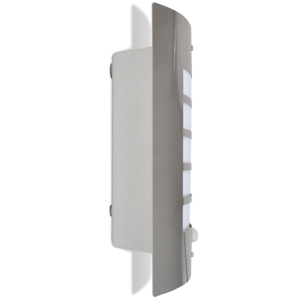 Stainless Steel Wall Lamp with Motion Sensor