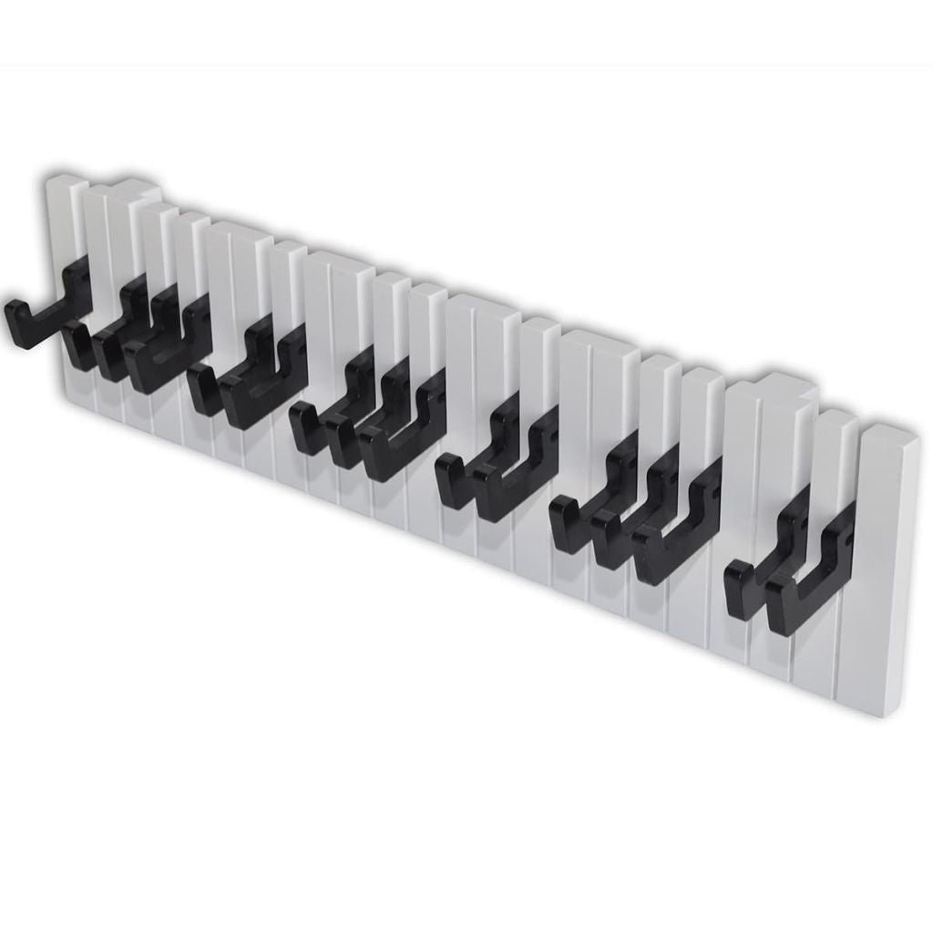 Piano Key Coat Rack