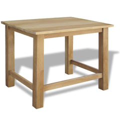 Three Piece Oak Nest of Tables