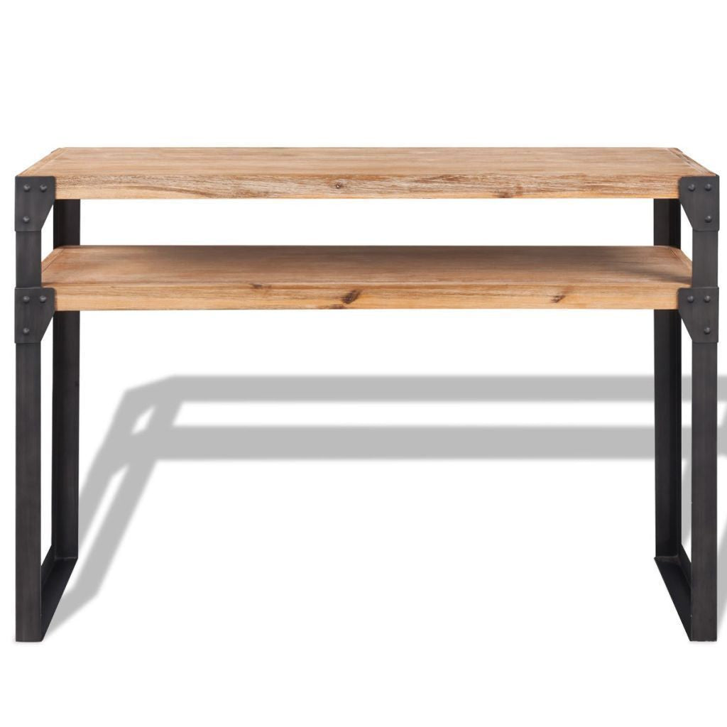 Solid Acacia Wooden Console Table