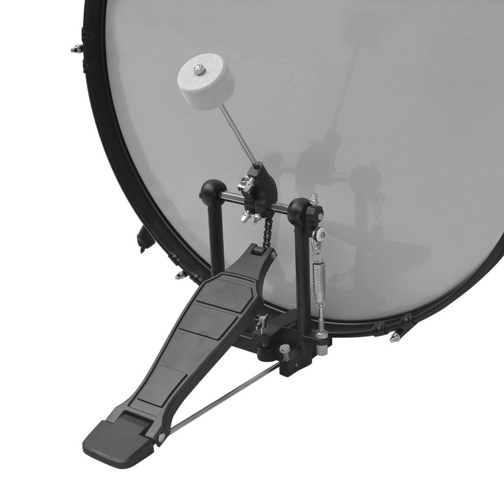 Red Adult Complete Drum Kit Powder-coated Steel