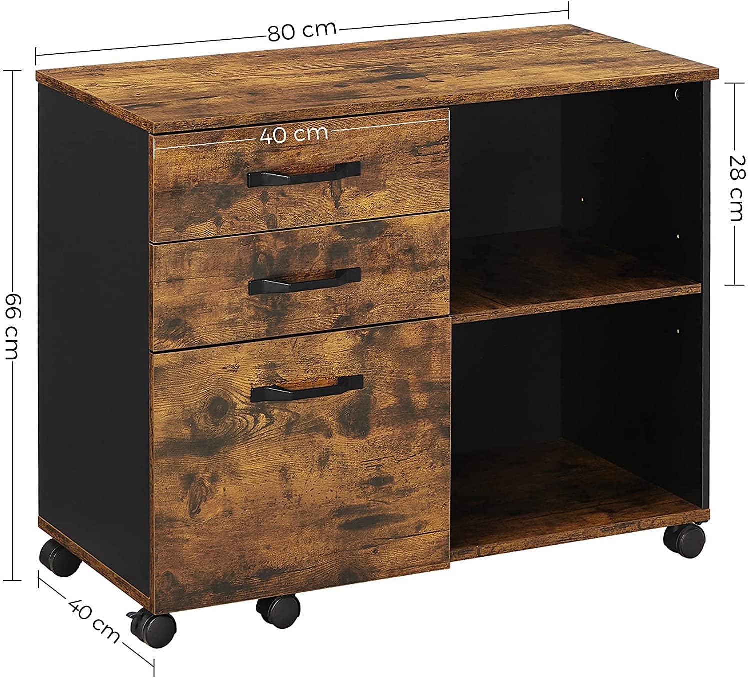 Rustic Alvarov Filing Cabinet