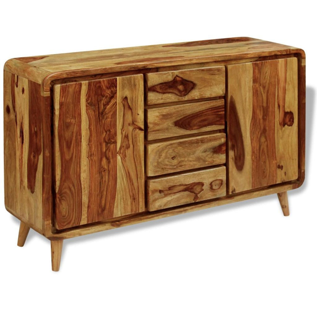 Sheesham Wood Sideboard - 140 x 40 x 87 cm