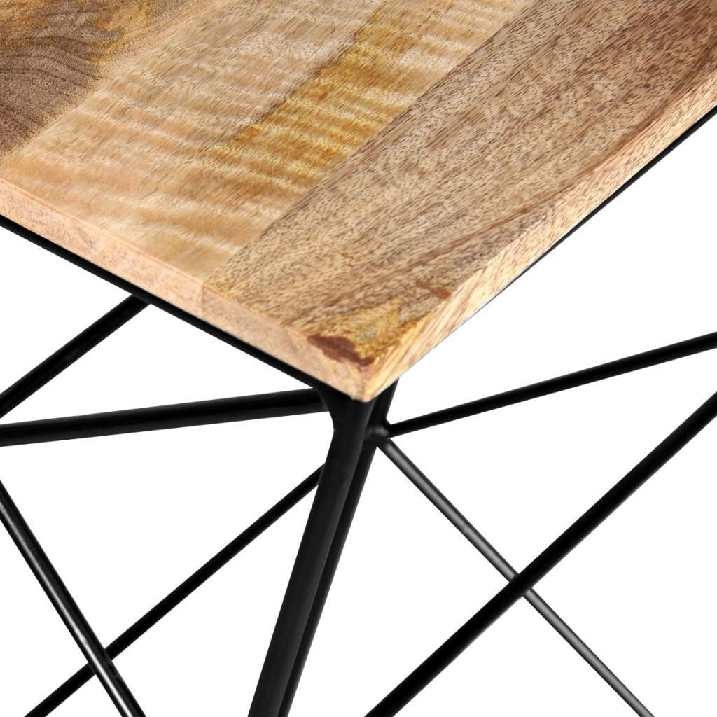 Solid Mango Wood Bar Stool