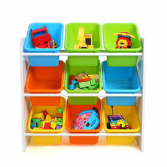 Childrens Playroom Storage Rack & Boxes