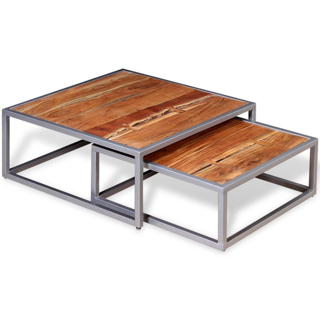 Two Piece Coffee Table Set