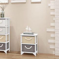 Wooden Bedside Cabinet
