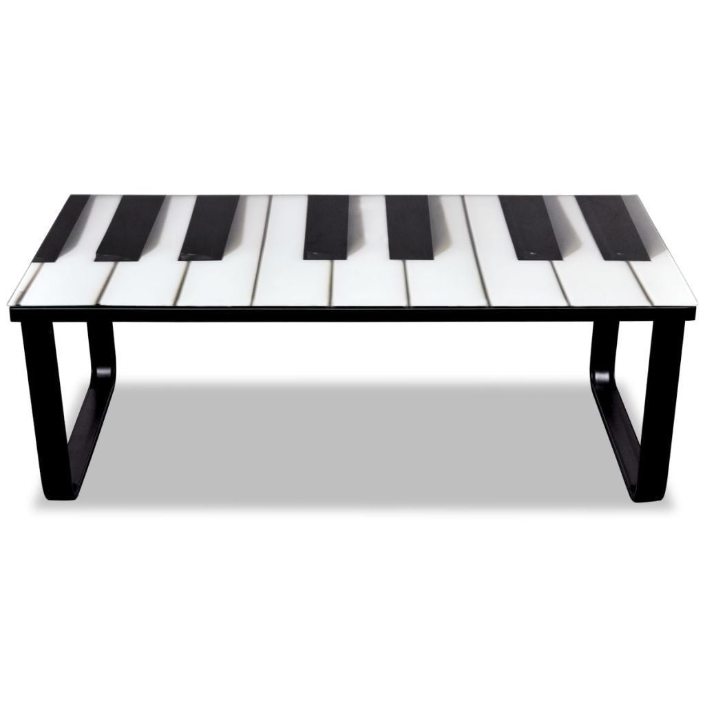Piano Glass Coffee Table