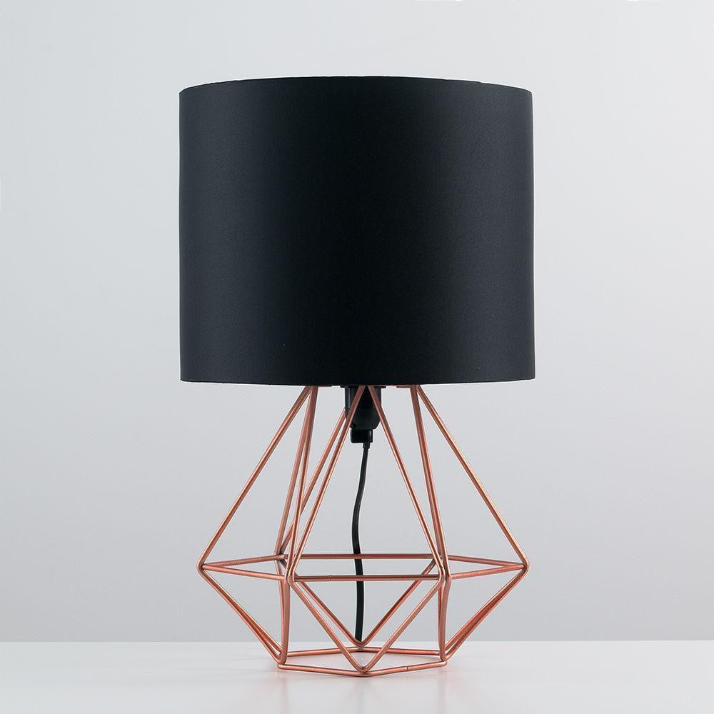 Copper Geo Lamp