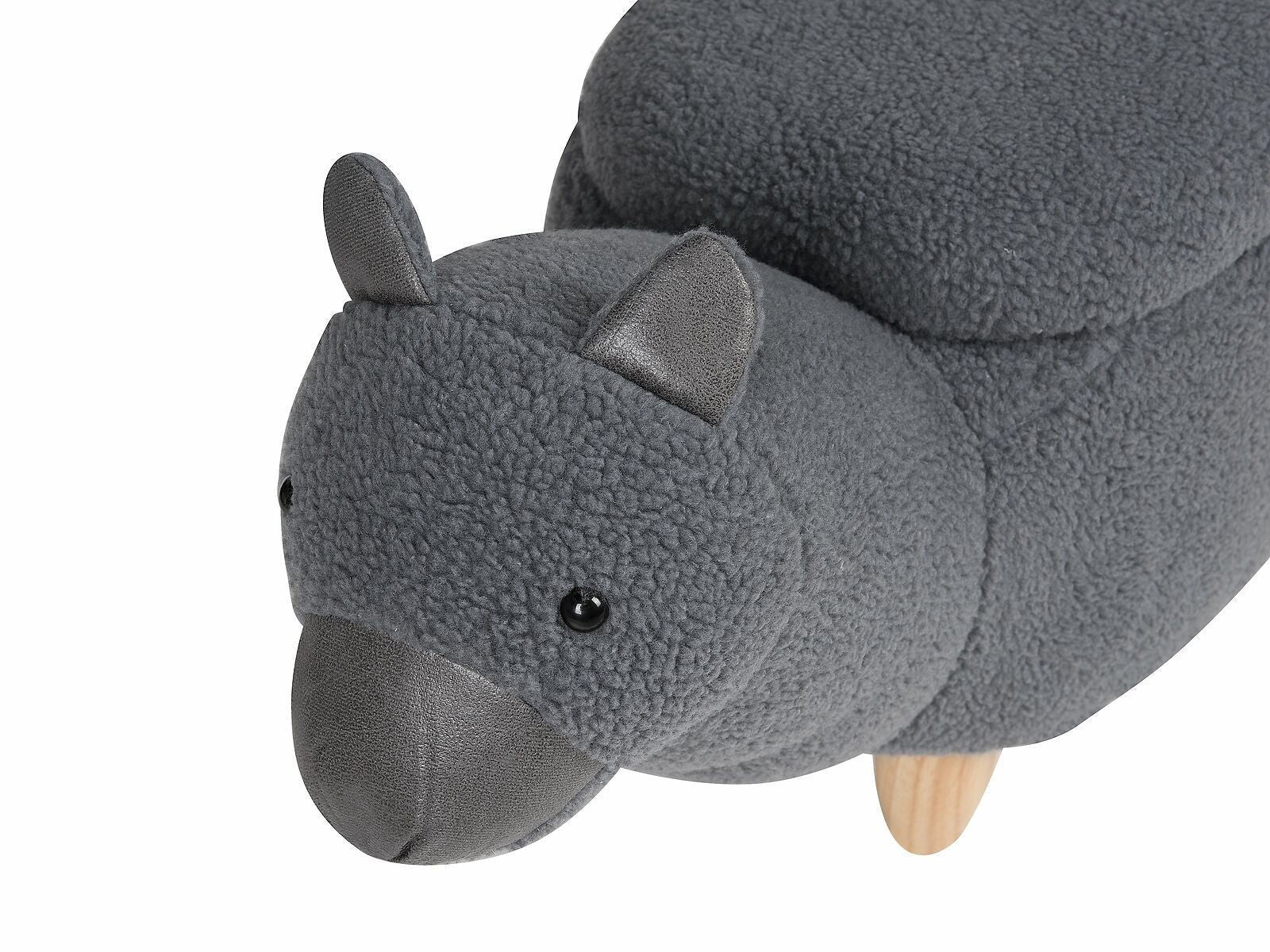 Fabric Alpaca Animal Stool