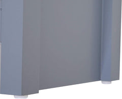 Grey Finish Console Table
