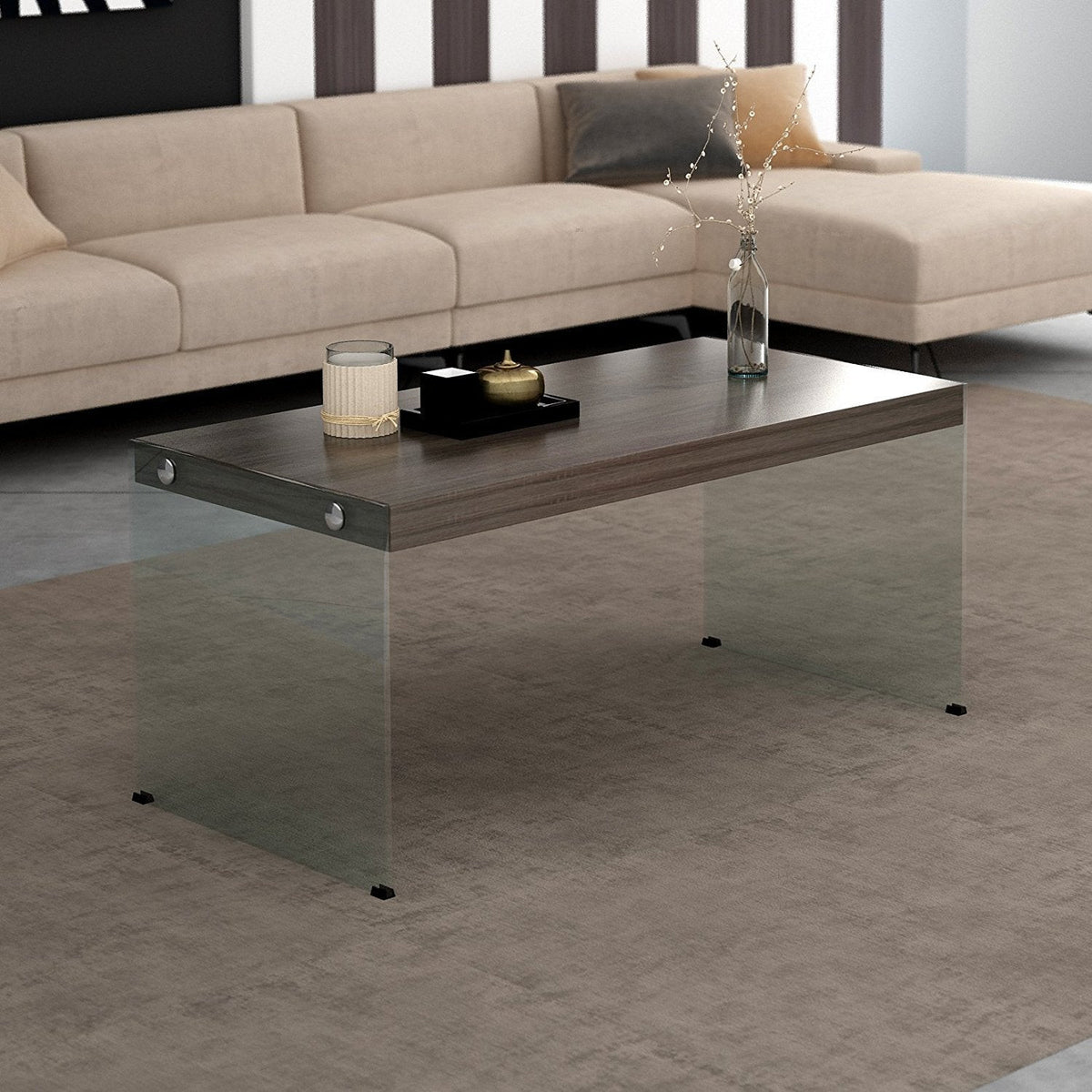 Lulea Brown Coffee Table