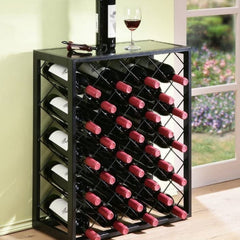 32 Bottle Artisan Wine Rack