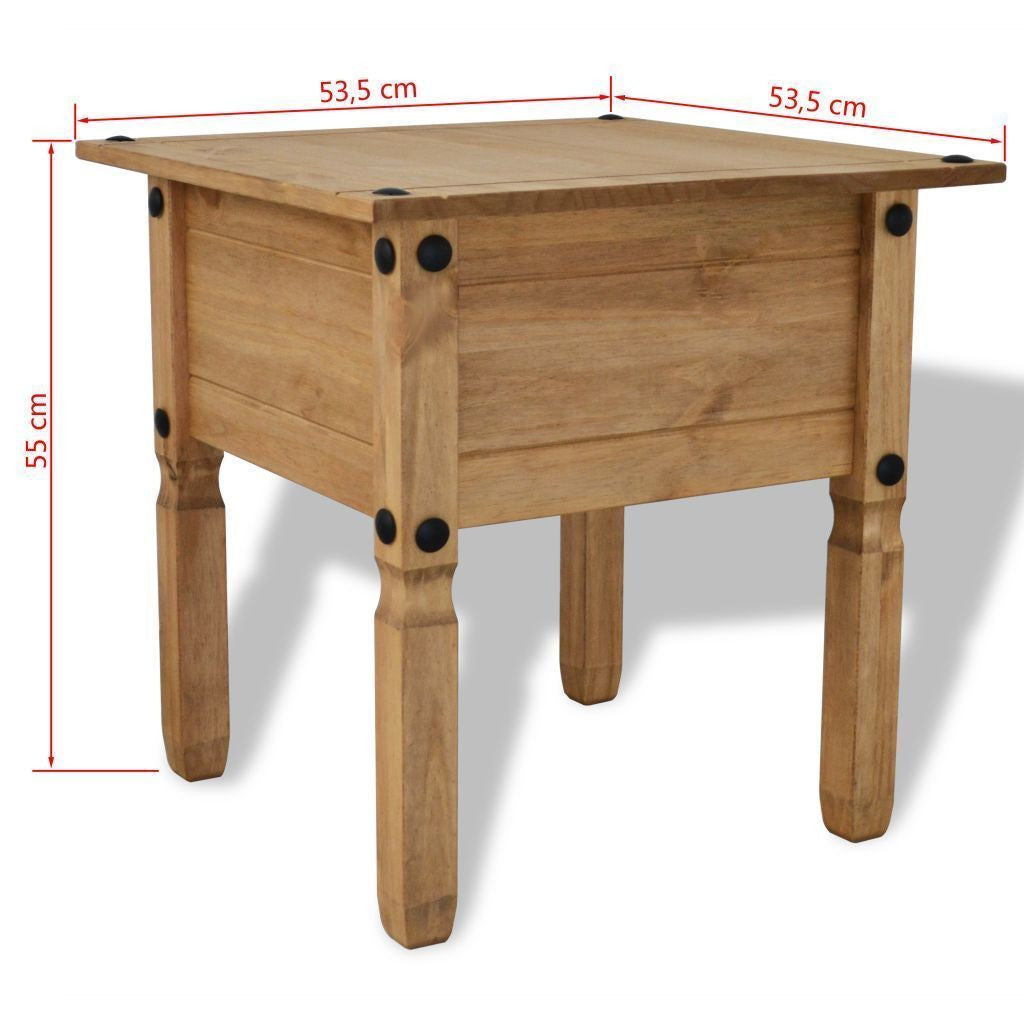 Mexican Pine Side Table