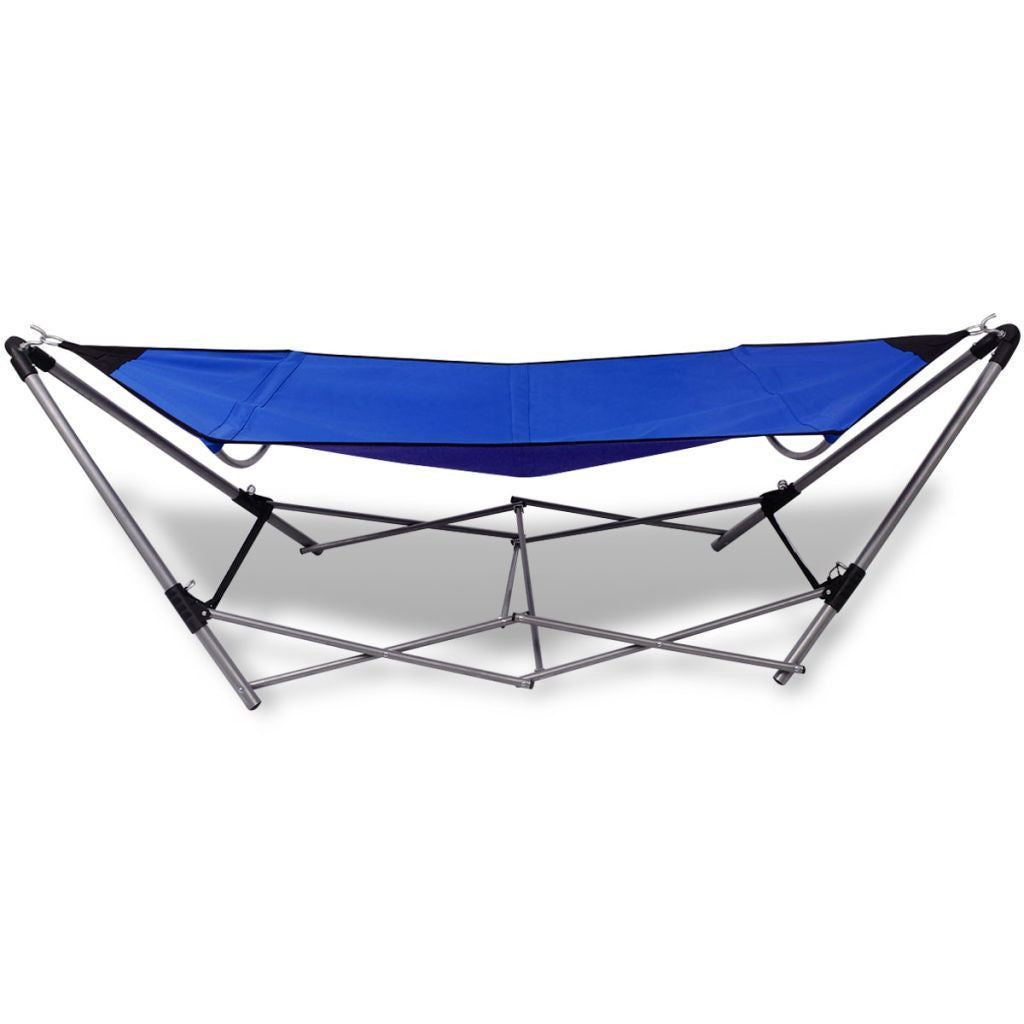 Blue Folding Hammock