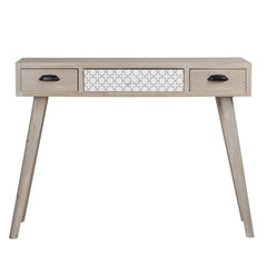 White Wash Console Table/Desk