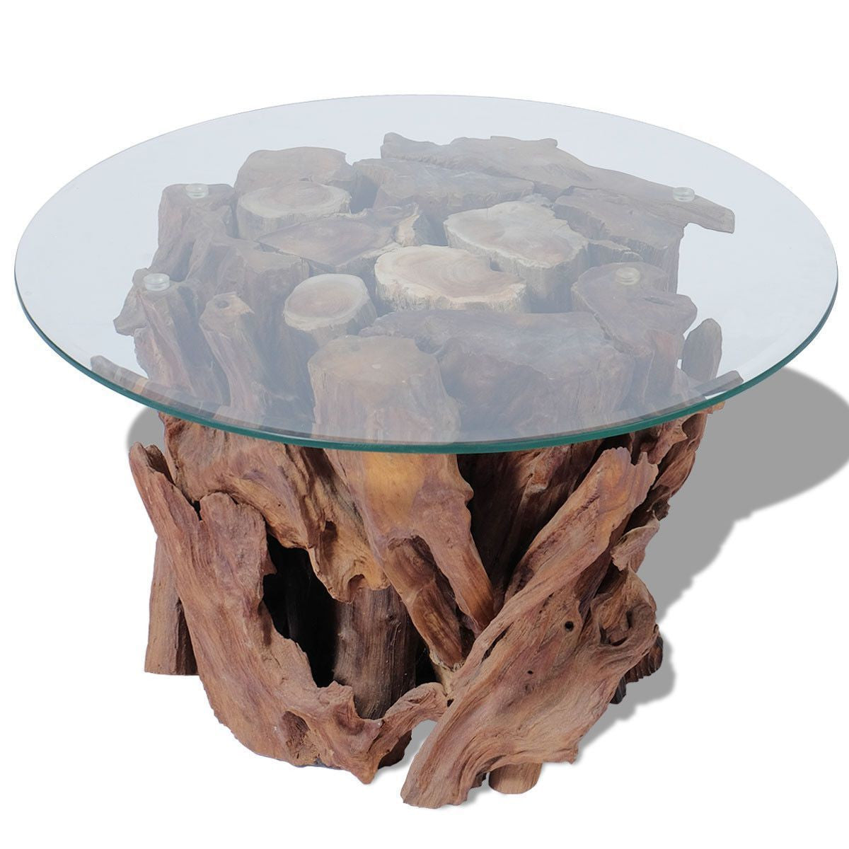 Solid Teak 60cm Coffee Table