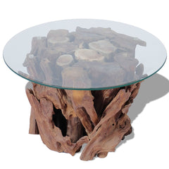 Solid Teak 60cm Coffee Table