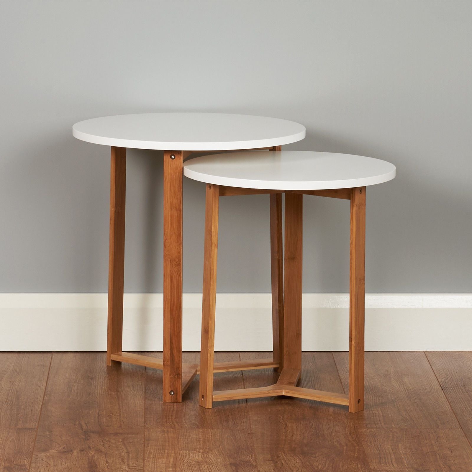 White Nest of Round Tables
