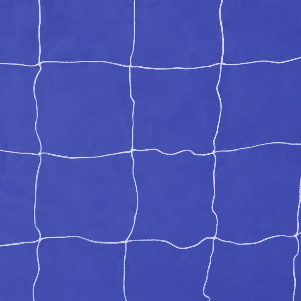 Steel Football Goal with Aiming Holes - 240 x 92 x 150 cm