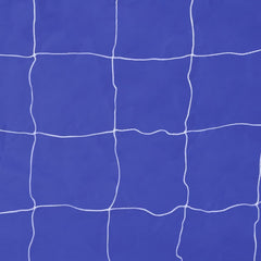 Steel Football Goal with Aiming Holes - 240 x 92 x 150 cm
