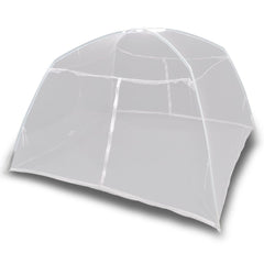 White Mongolia Net Mosquito Net - 2 Doors - 200 x 120 x 130 cm