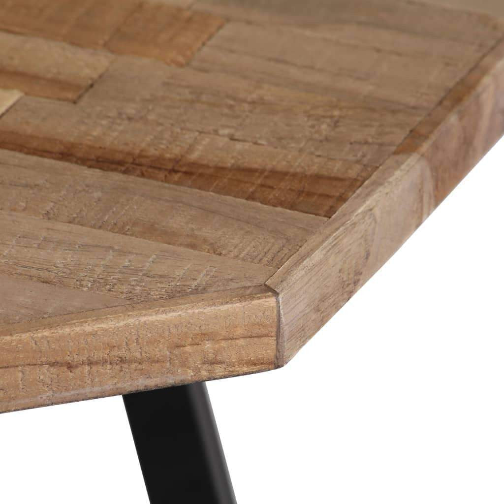 Teak Hexagon Coffee Table Set