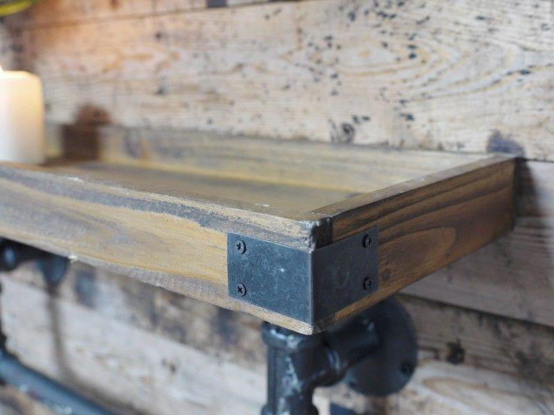 Industrial Pipe Shelf