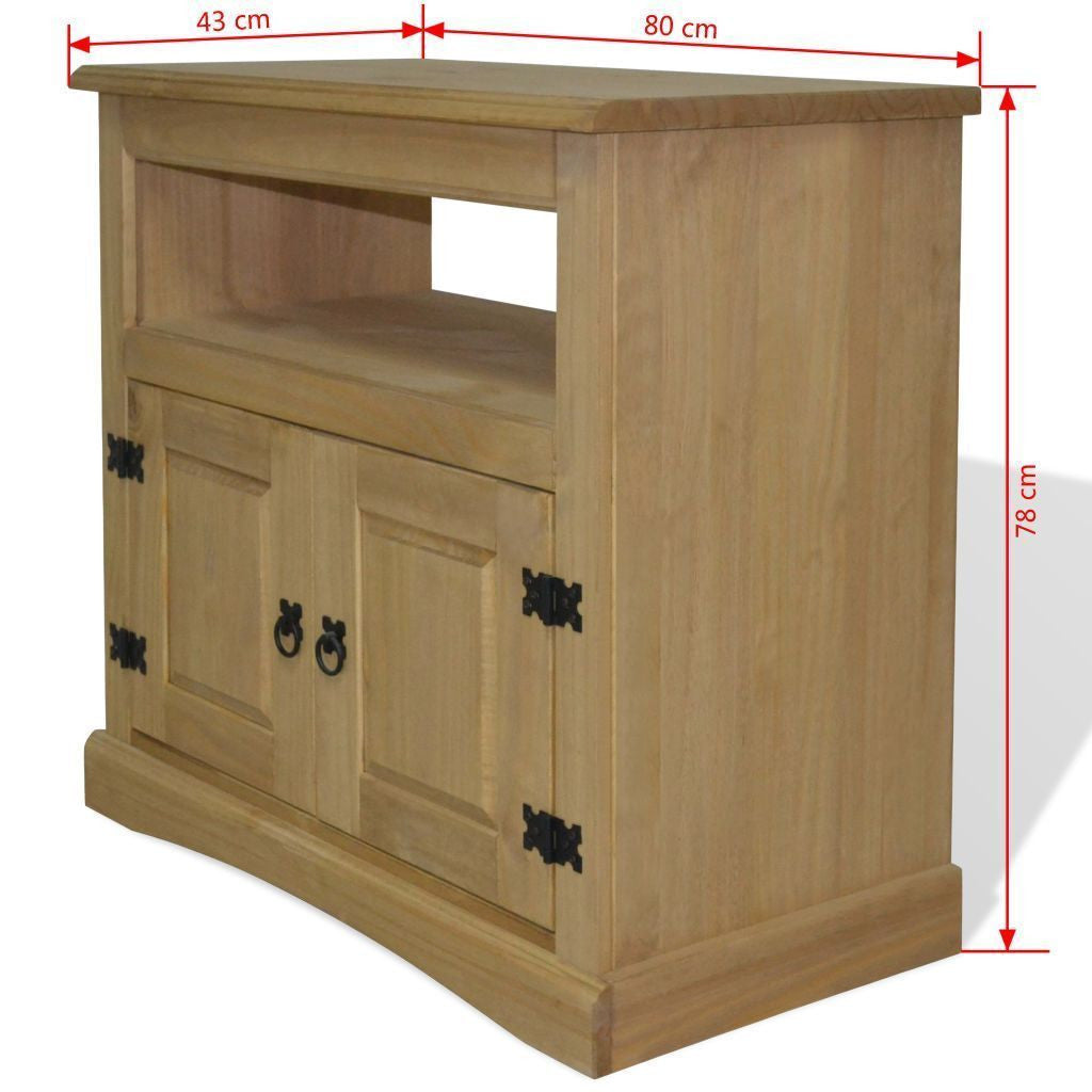 Mexican Pine TV Cabinet