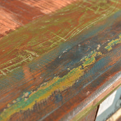 Reclaimed Wood Cabinet with 4 Drawers