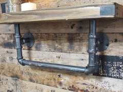 Industrial Pipe Shelf