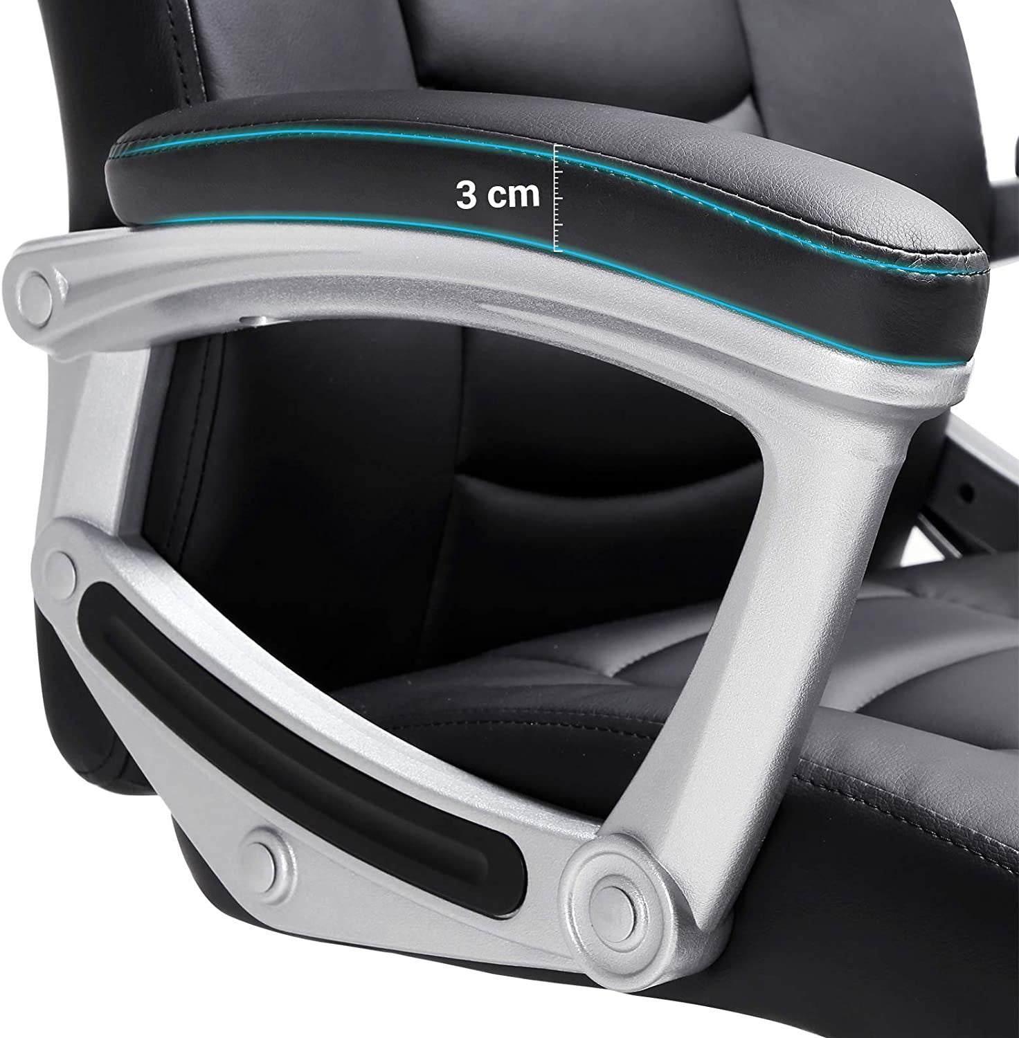 Black Executive Swinging Office Chair