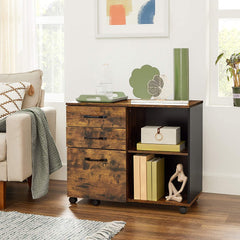 Rustic Alvarov Filing Cabinet
