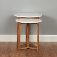 White Nest of Round Tables