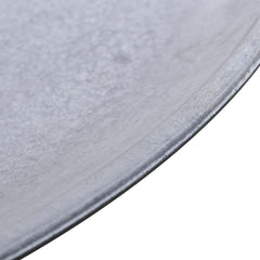 Round Concrete Look Side Table/Coffee Table