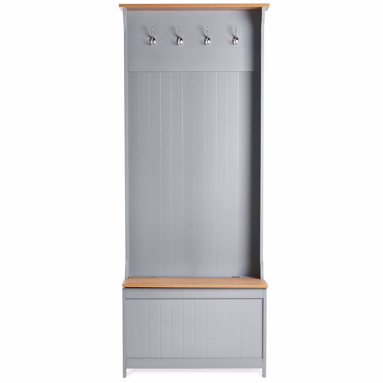 Silk Grey Hallway Storage Unit