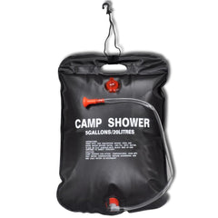 Set of 2 Camp Solar Shower Outdoor Bath 20 L